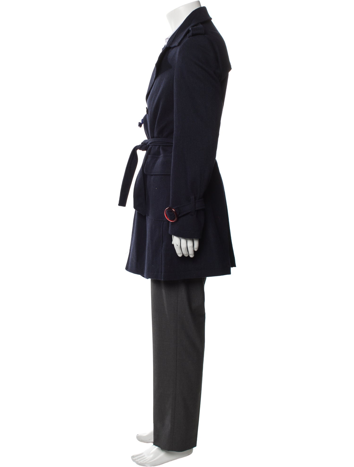 Neill Katter Wool Trench Coat