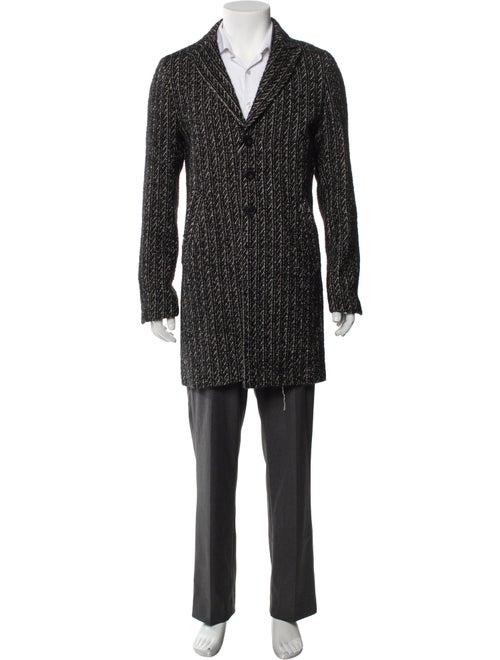 Neill Katter Tweed Pattern Overcoat