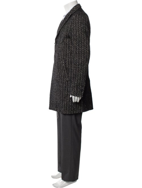 Neill Katter Tweed Pattern Overcoat