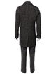 Neill Katter Tweed Pattern Overcoat