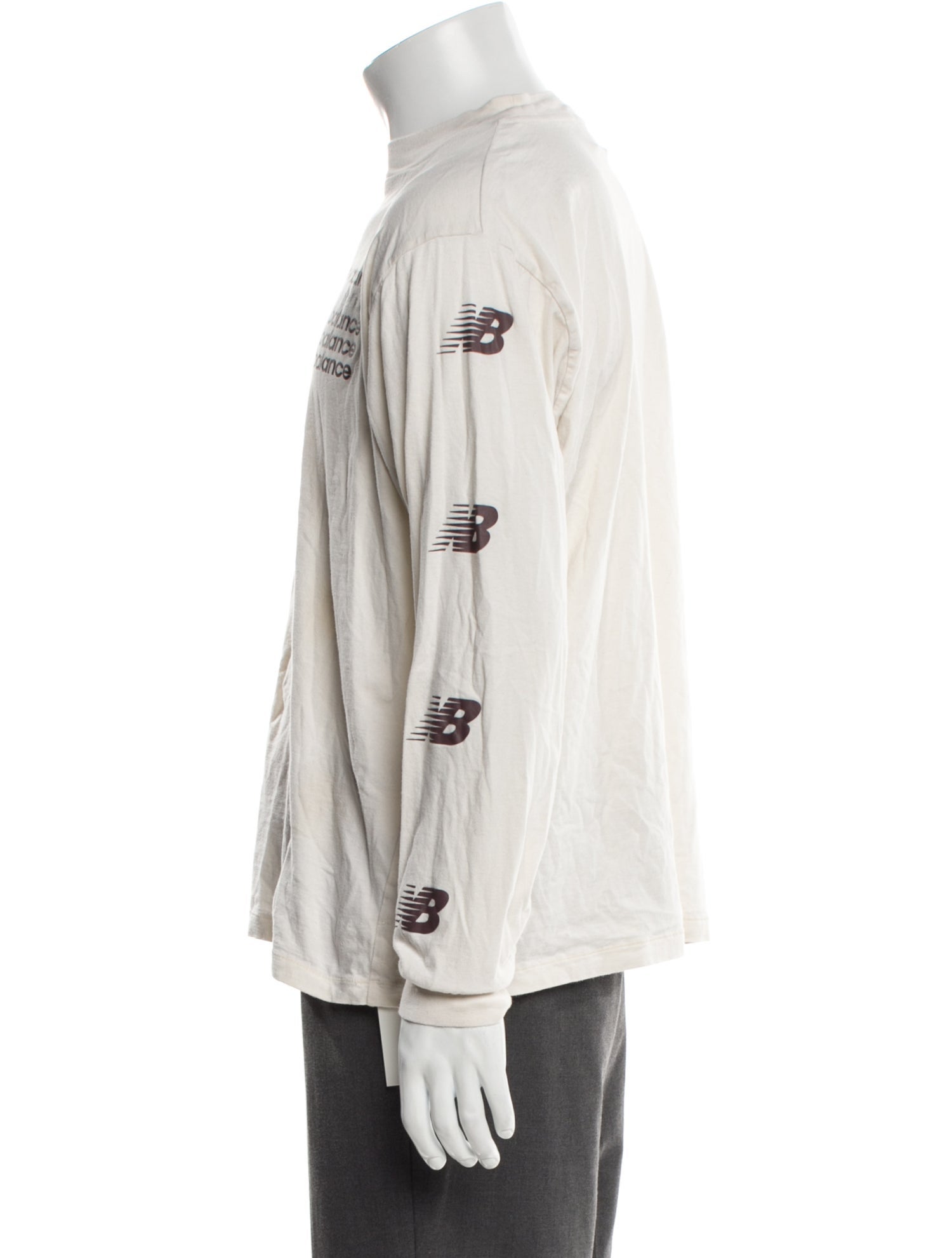 New Balance x AURALEE Graphic Print Crew Neck T-Shirt