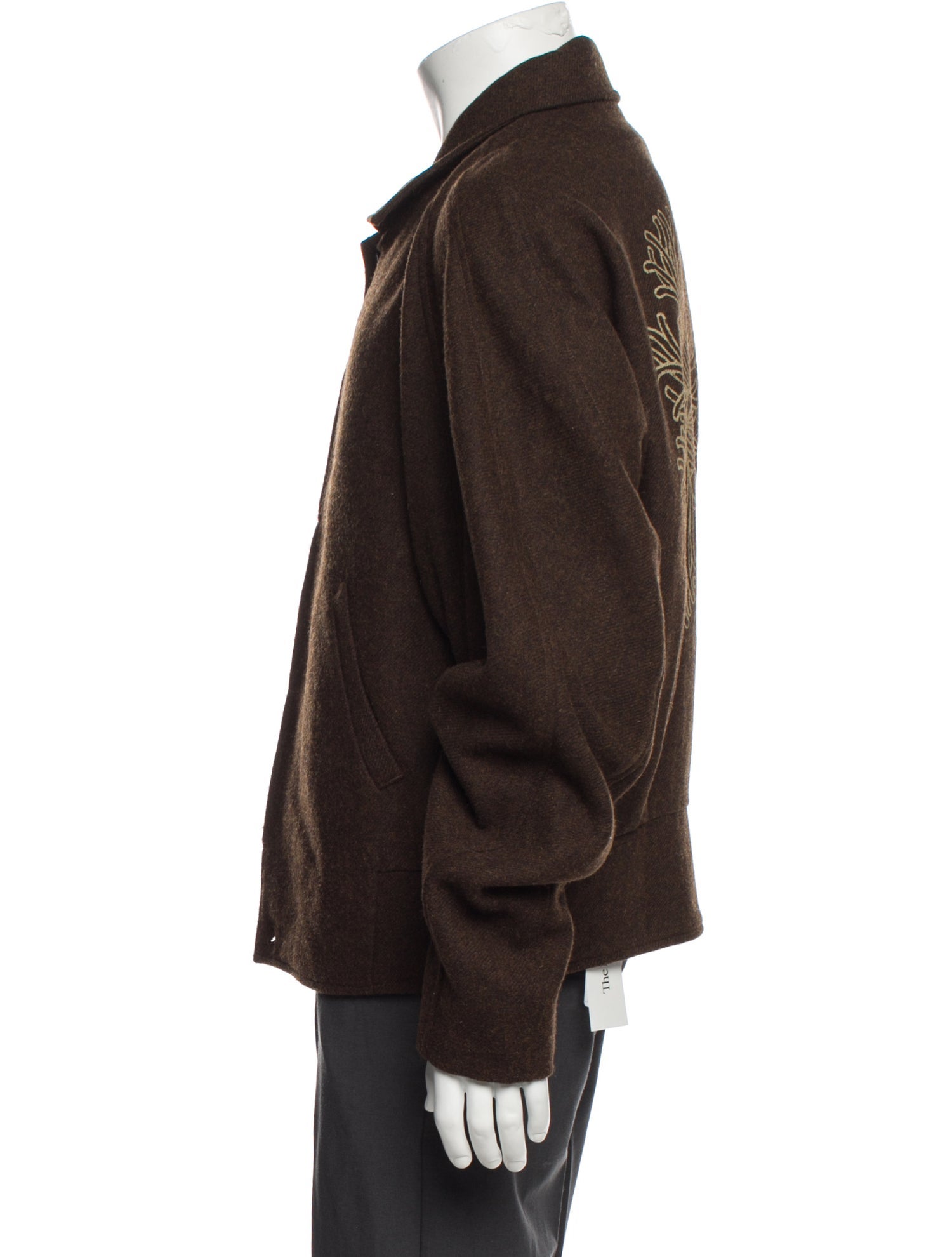 Christopher Nemeth 191B Rope Gabardine Wool Jacket - Brown