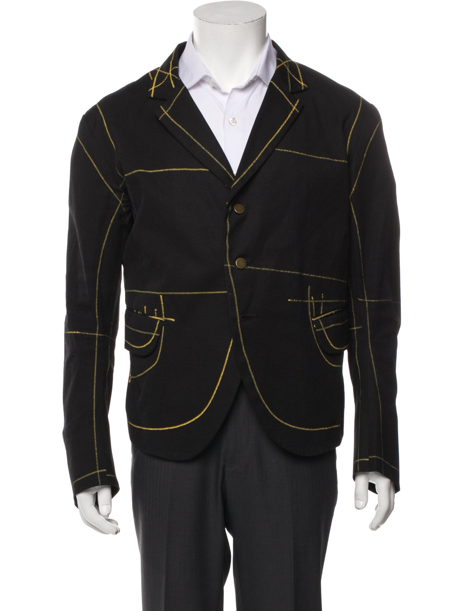 Christopher Nemeth Striped Blazer