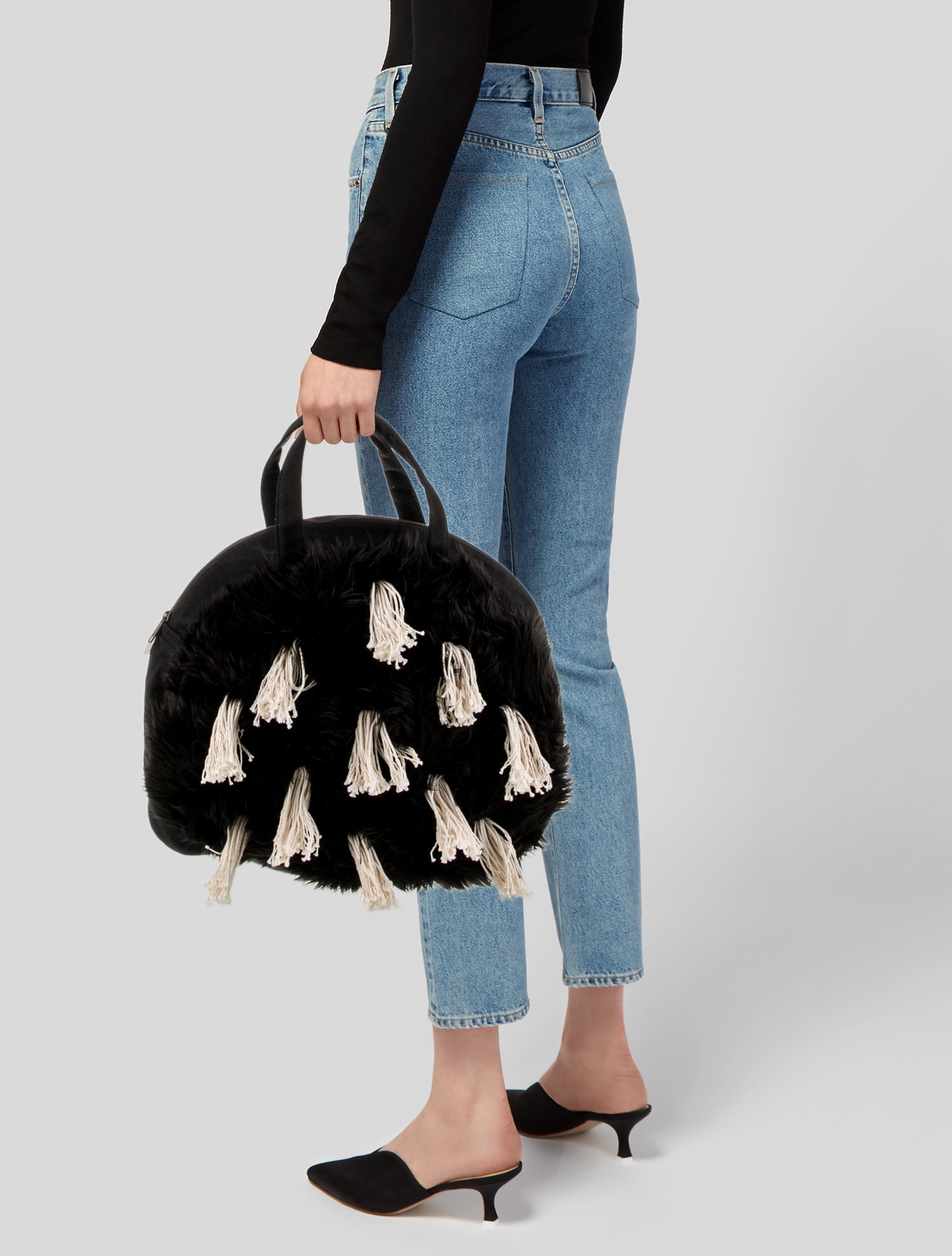 Christopher Nemeth Canvas Top Handle Bag