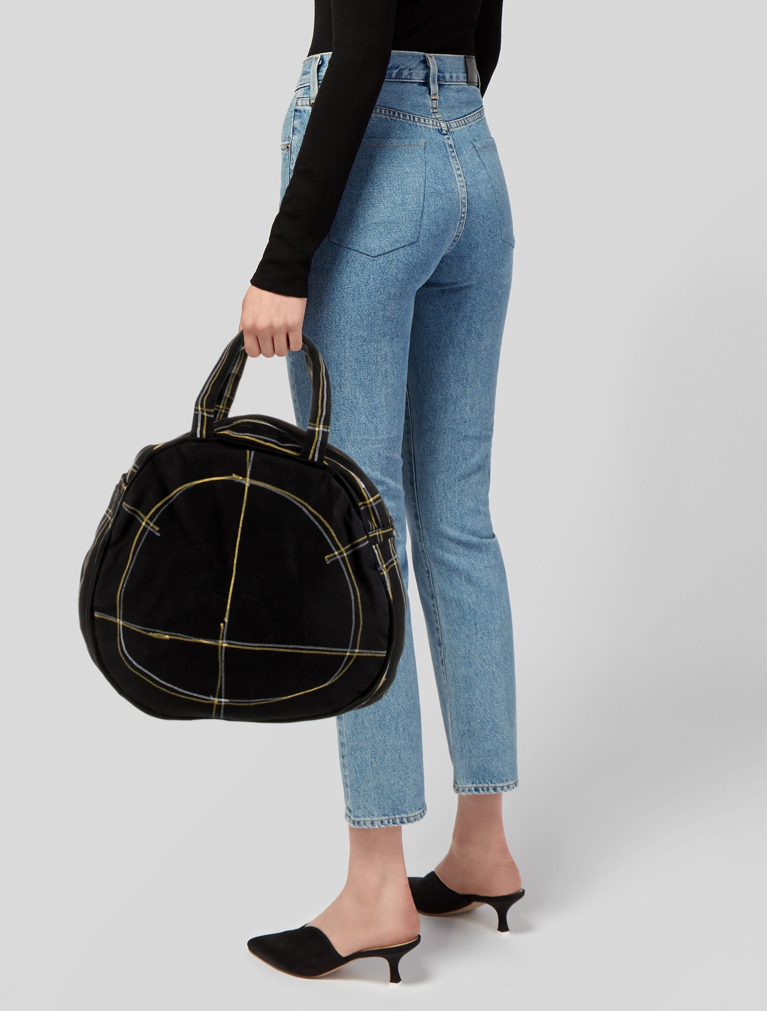 Christopher Nemeth Canvas Top Handle Bag