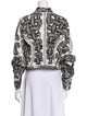 Christopher Nemeth Linen Printed Button-Up Top