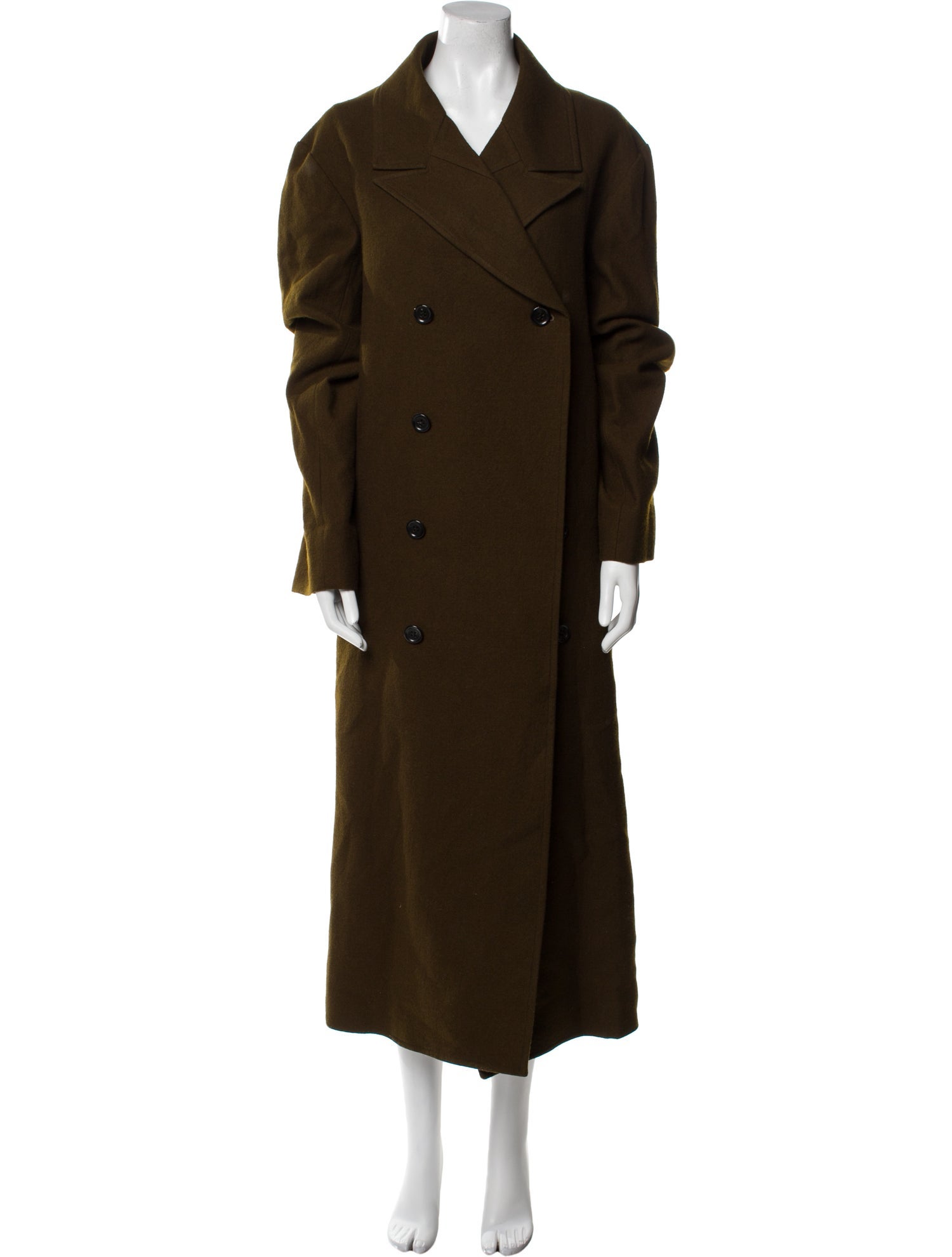 Christopher Nemeth Wool Trench Coat