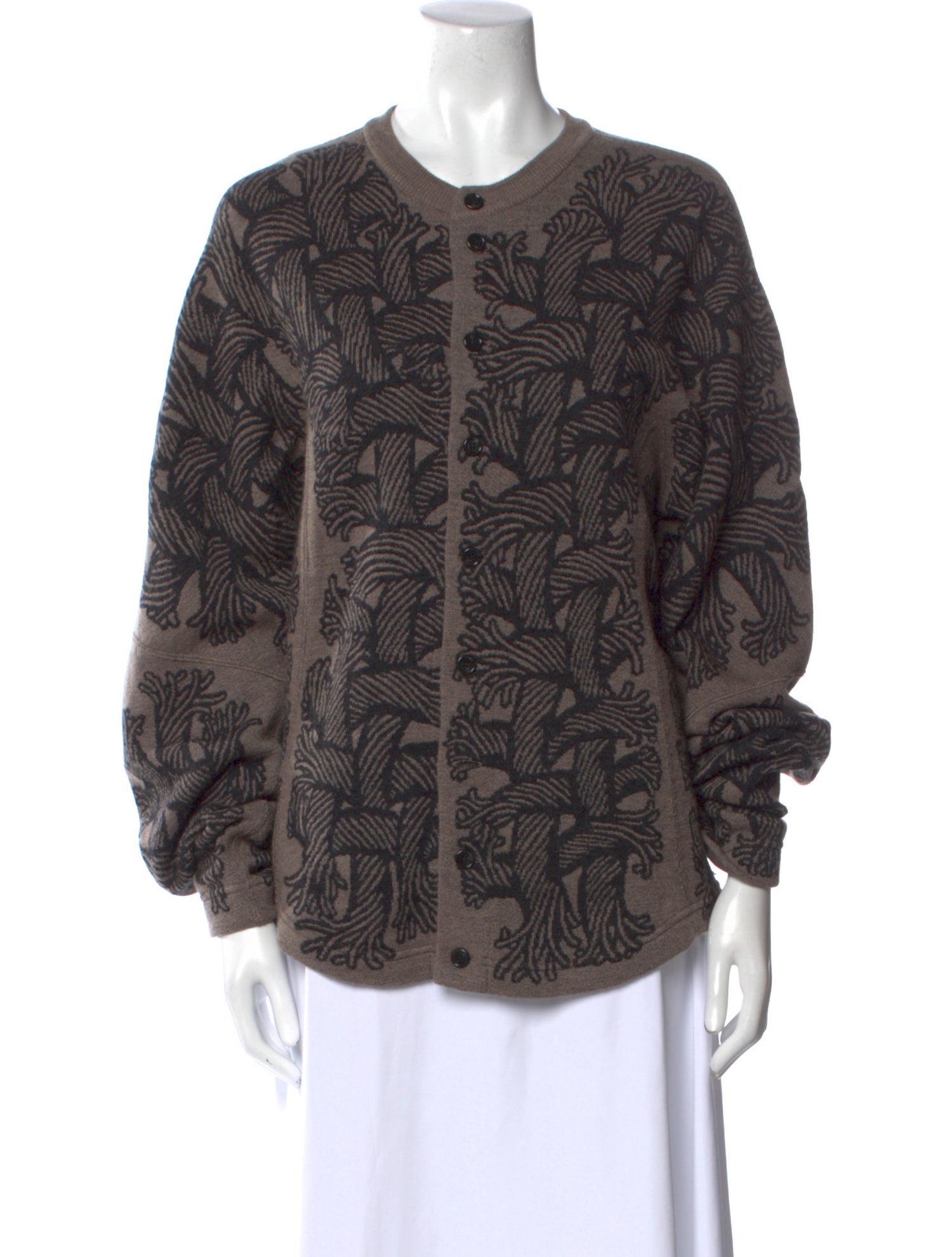 Christopher Nemeth Wool Printed Sweater