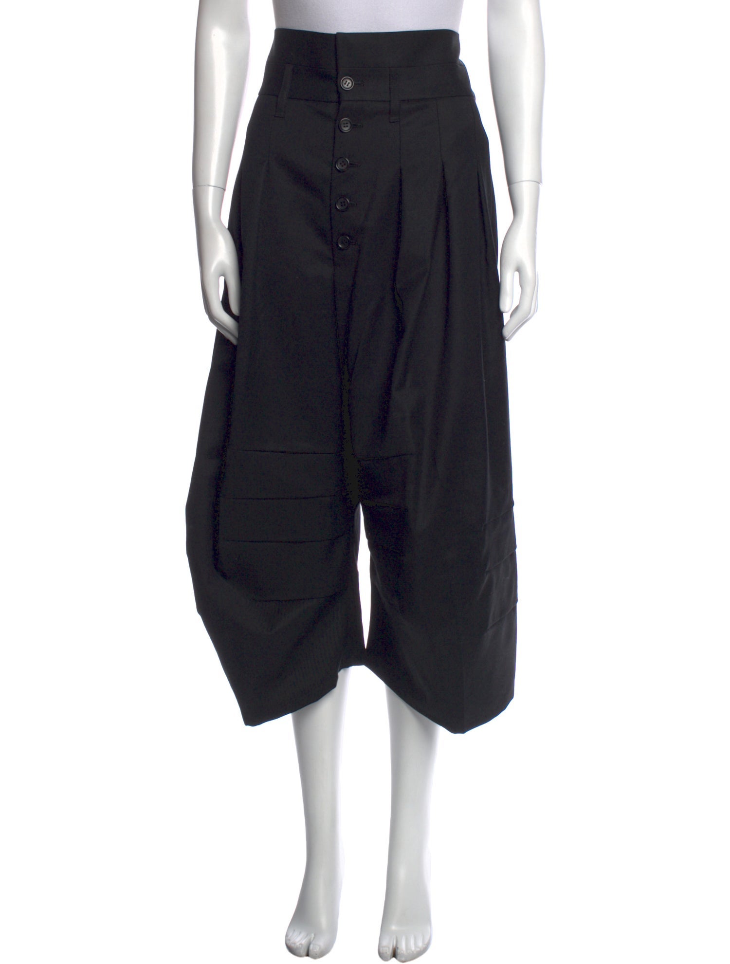 Christopher Nemeth Wool Straight Leg Pants