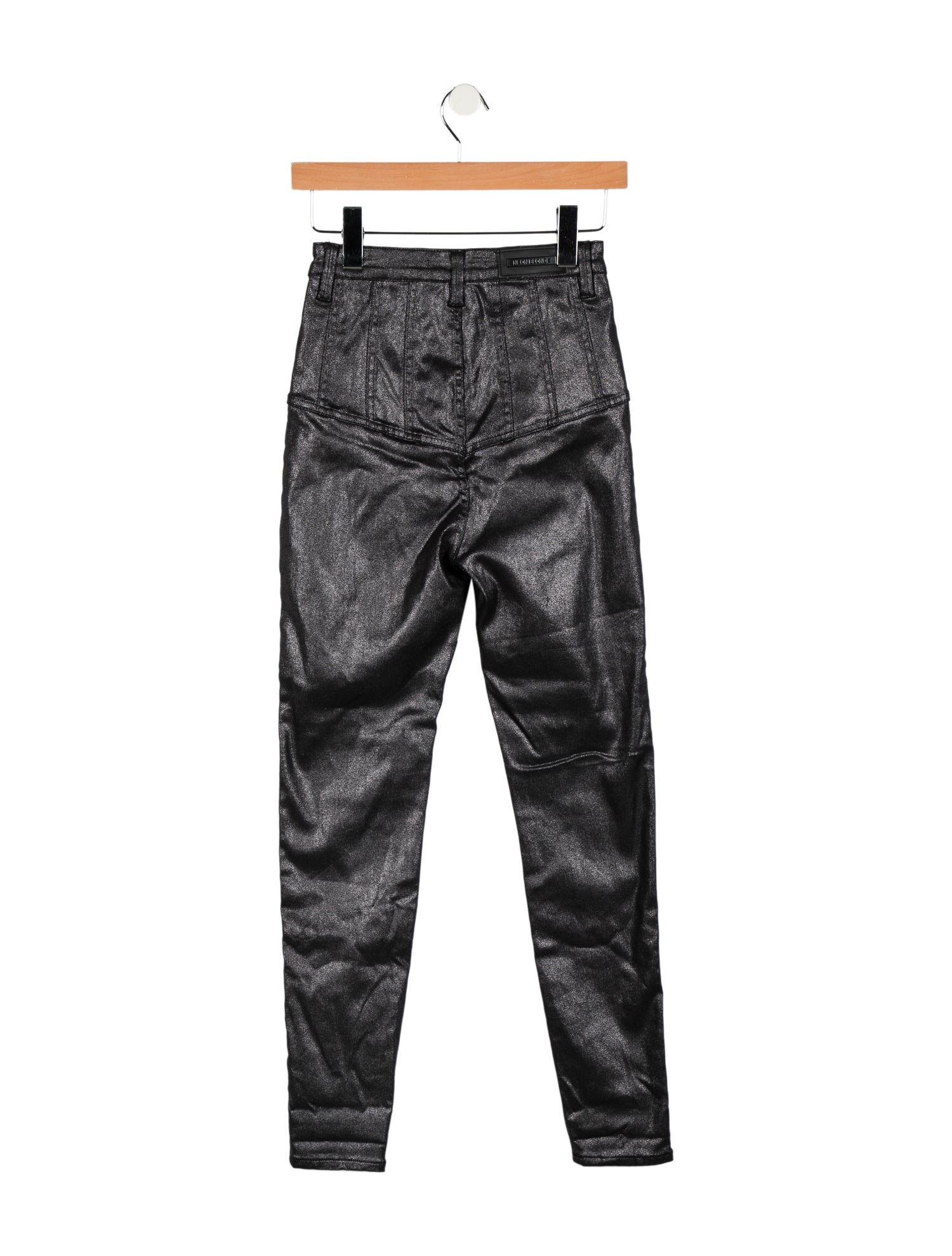 Neon Blonde High-Rise Skinny Leg Jeans