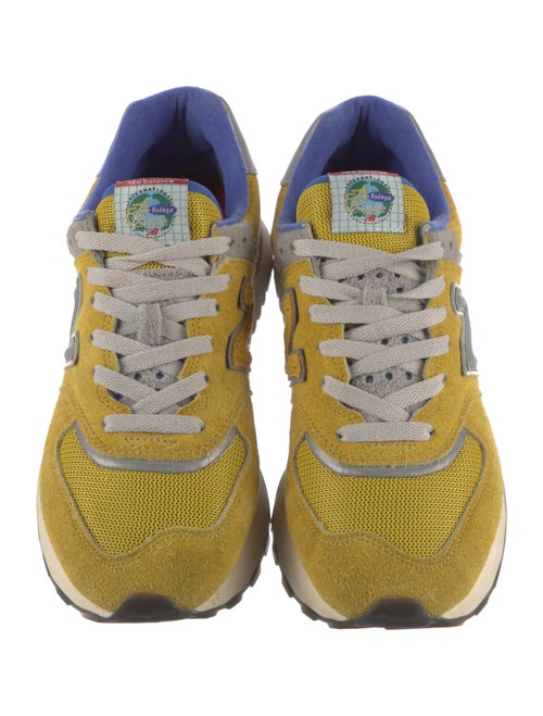 New Balance x Bodega Suede Printed Athletic Sneakers