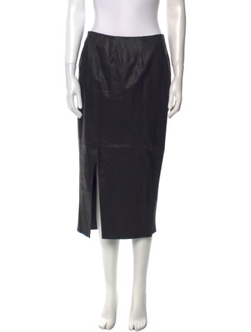 Nohke Skirts Cutout Accent Midi Length Skirt M