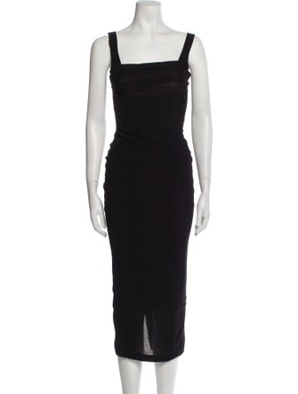 Noam Square Neckline Long Dress