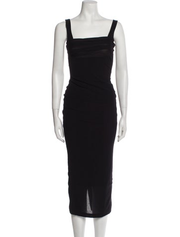 Noam Dresses Square Neckline Long Dress XS