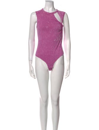 Noam Crew Neck Sleeveless Bodysuit w/ Tags