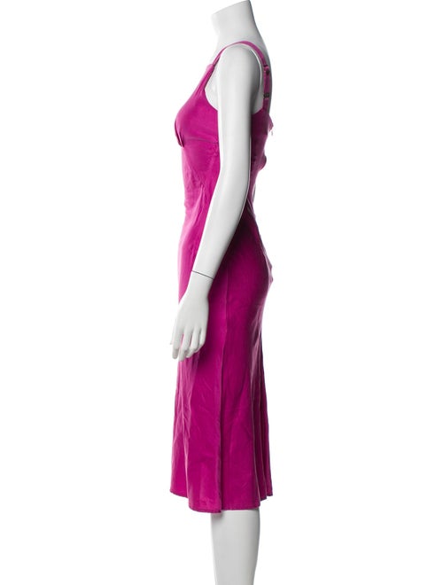 Noam Square Neckline Midi Length Dress