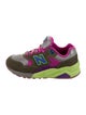 New Balance x Stray Rats 580 Stray Rats Khaki Purple Athletic Sneakers