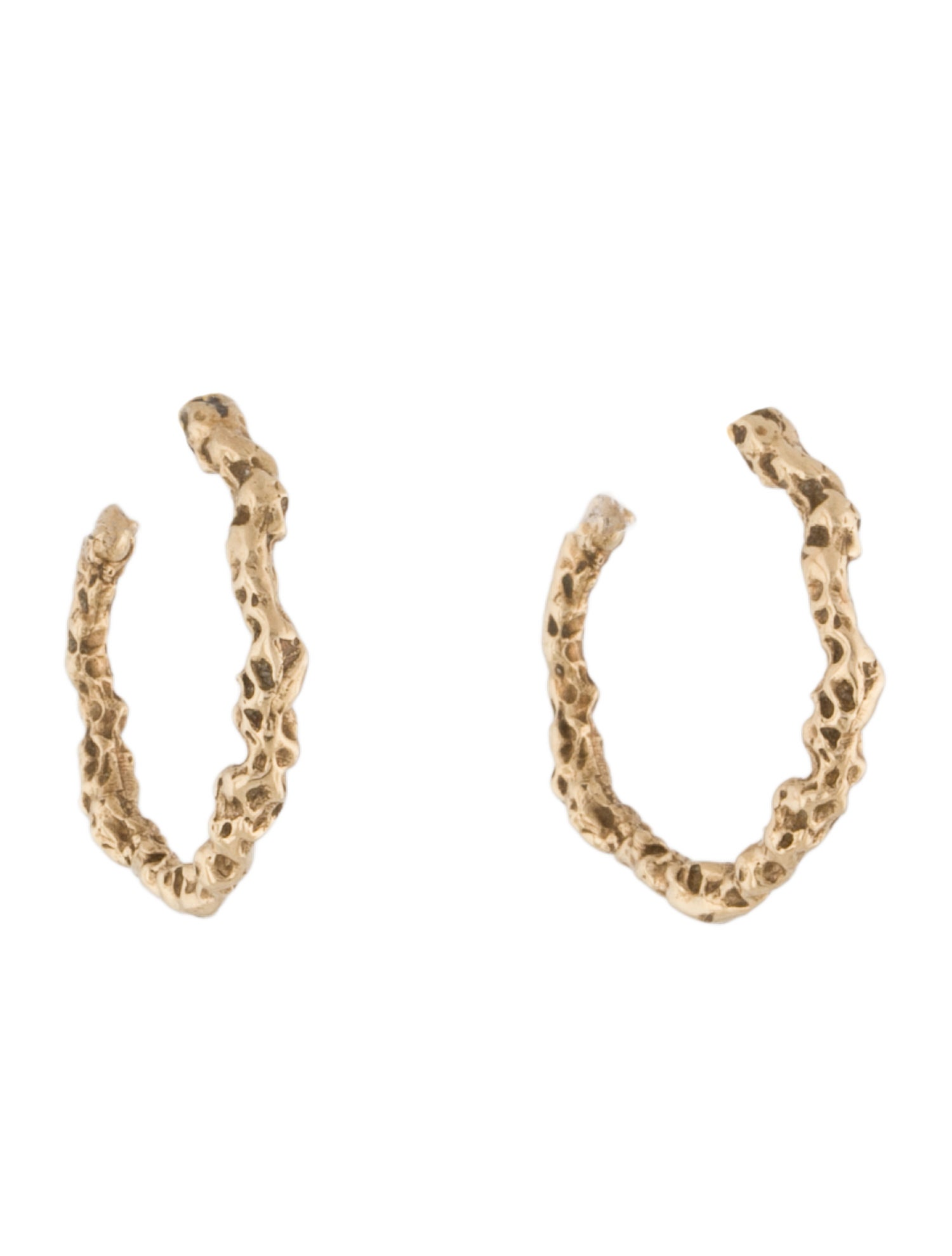 Veneda Carter Small Open Hoop Earrings