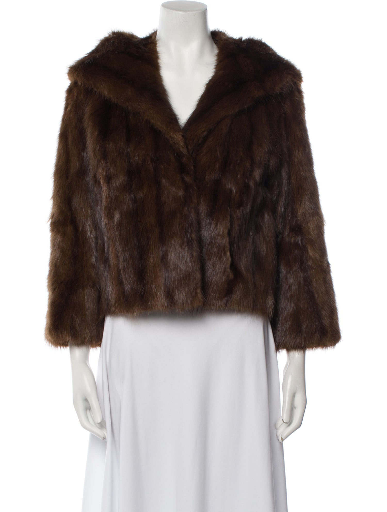 NELSON Furs Fur Faux Fur Jacket