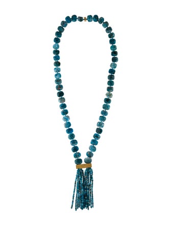 Nest Jewelry Bead Tassel Necklace