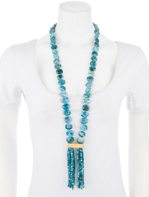 Nest Jewelry Bead Tassel Necklace