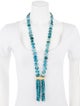 Nest Jewelry Bead Tassel Necklace