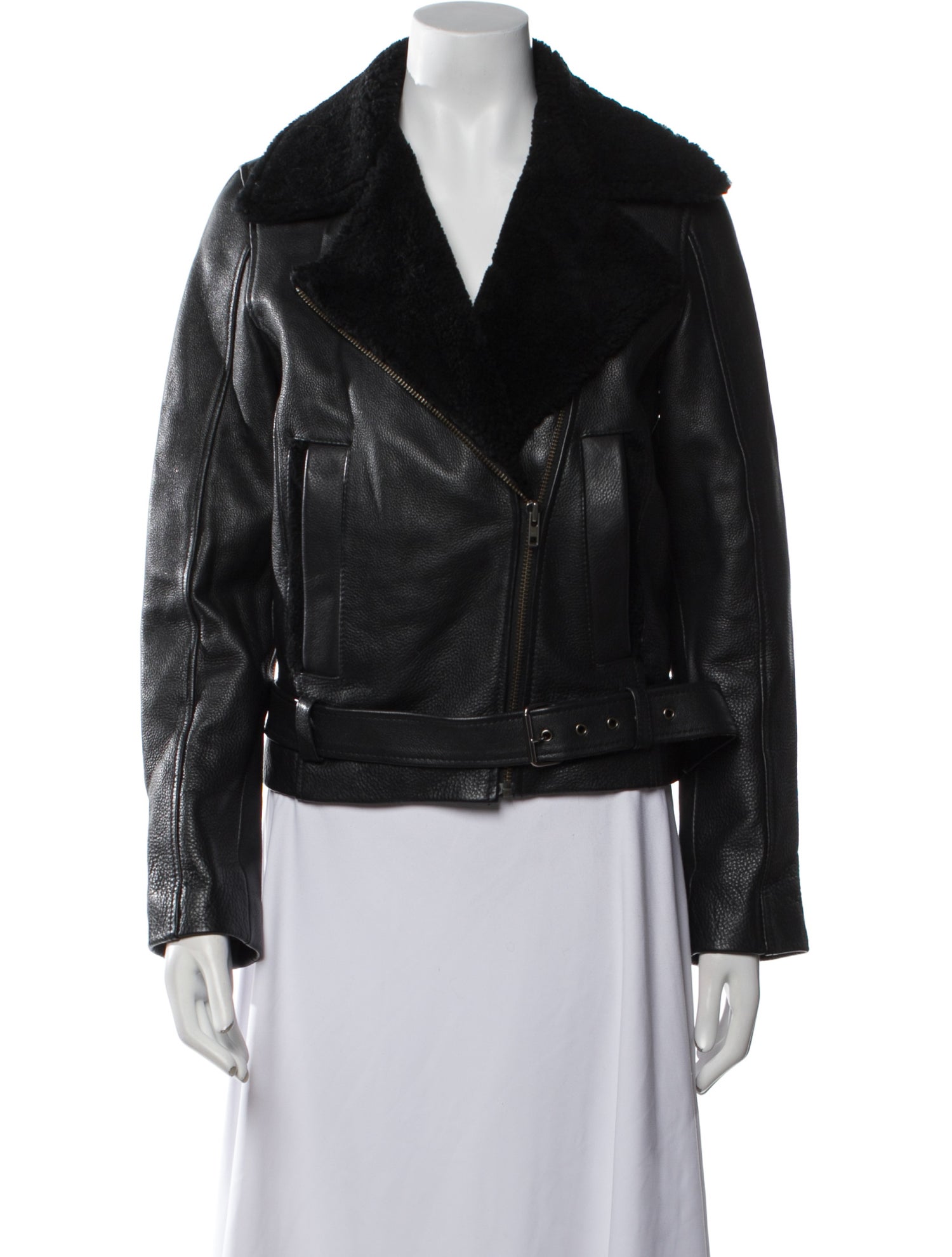 NEUW Leather Fur Jacket