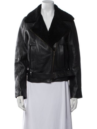NEUW Leather Fur Jacket