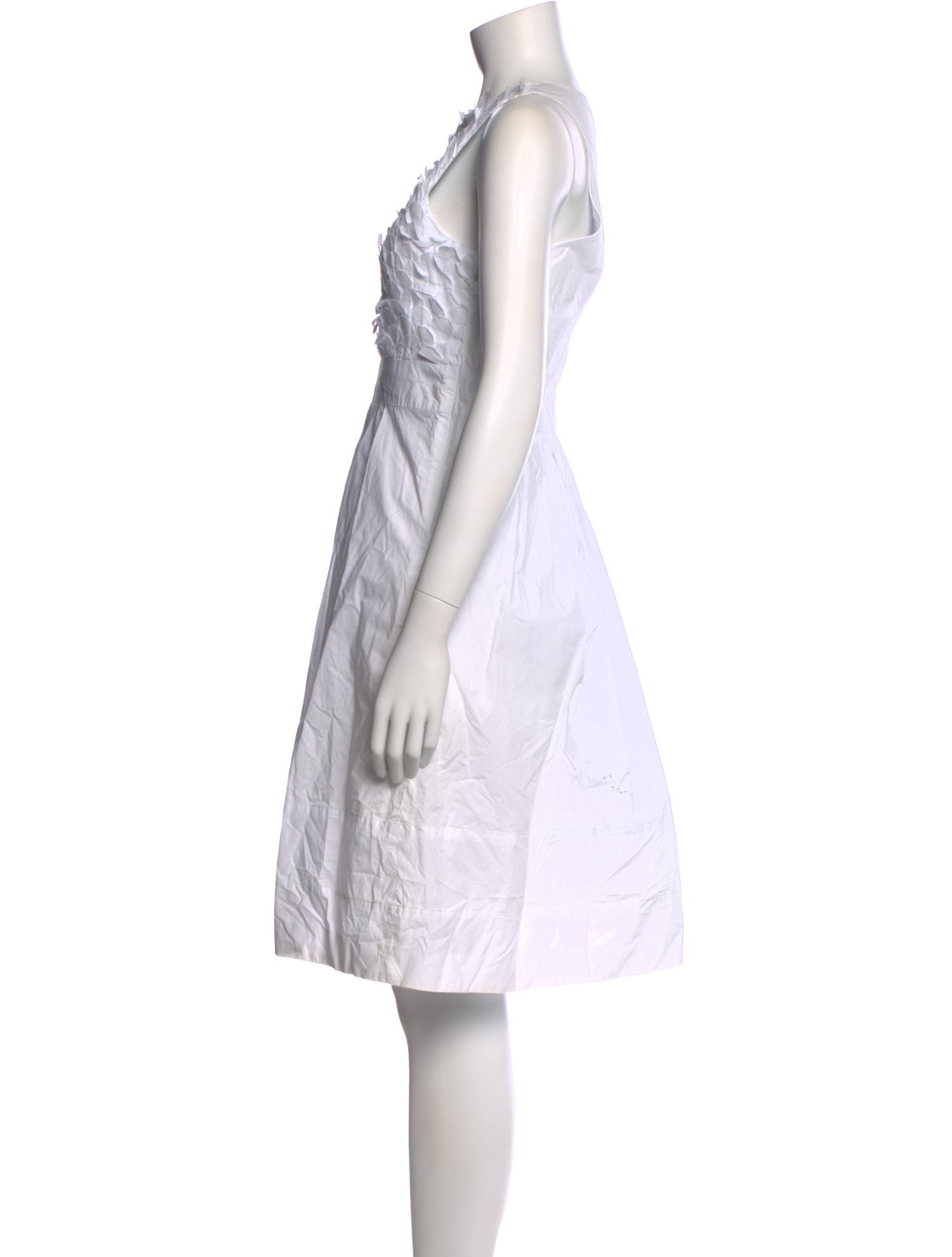 Nevenka Crew Neck Knee-Length Dress