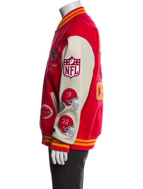 NFL x OVO Wool Graphic Print Varsity Jacket