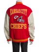 NFL x OVO Wool Graphic Print Varsity Jacket