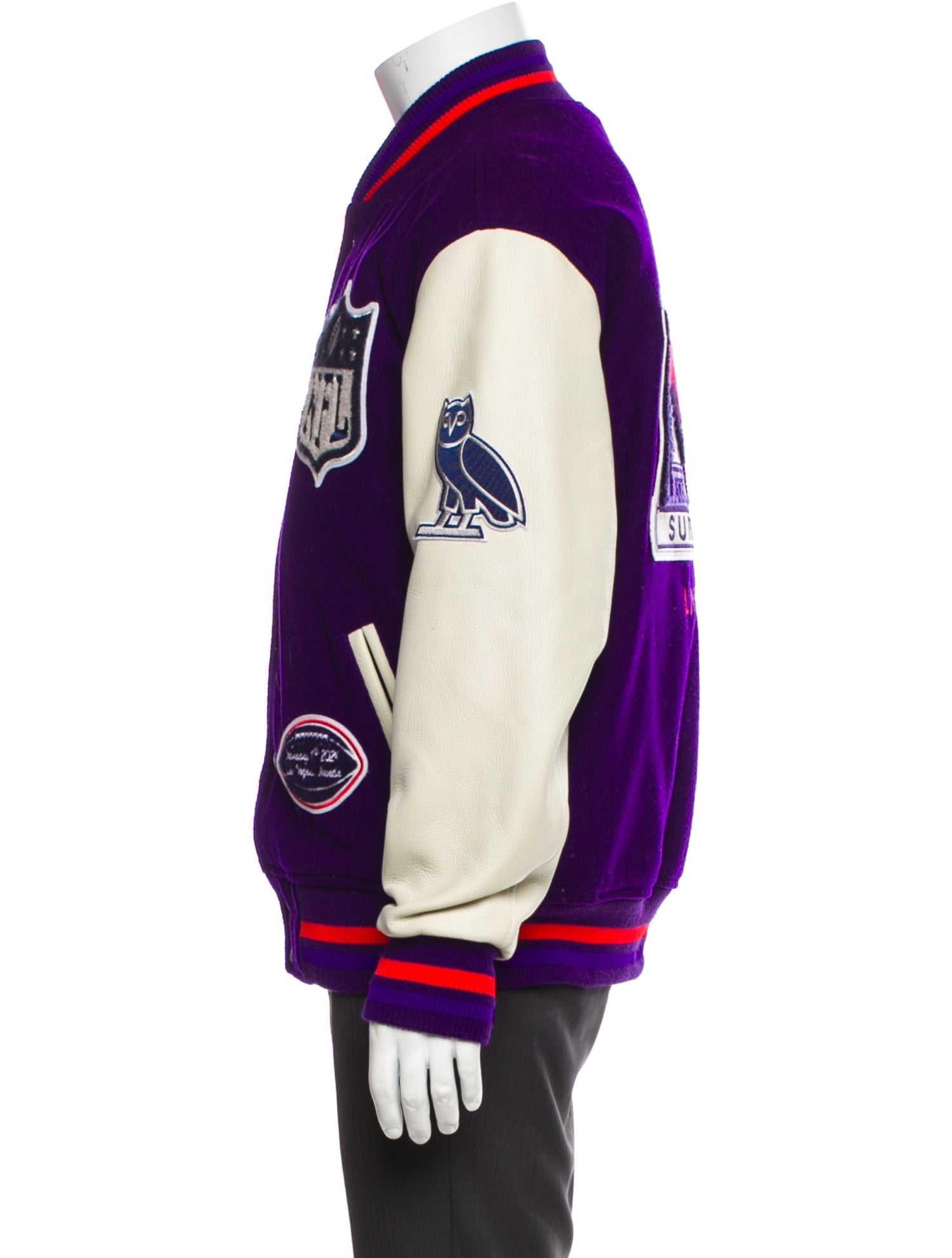 NFL x OVO Wool Printed Varsity Jacket