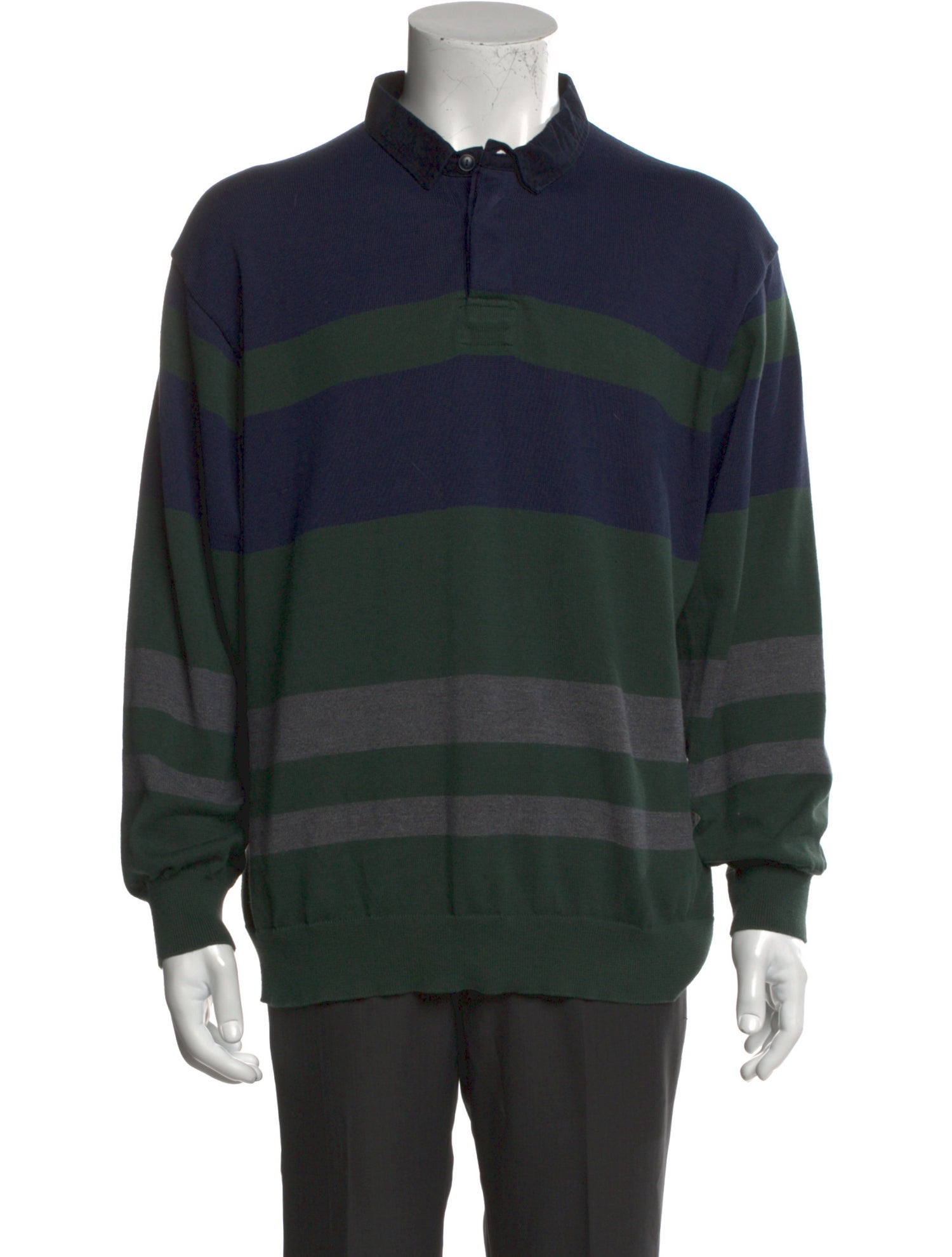 The North Face Purple Label Colorblock Pattern Collar Polo Shirt