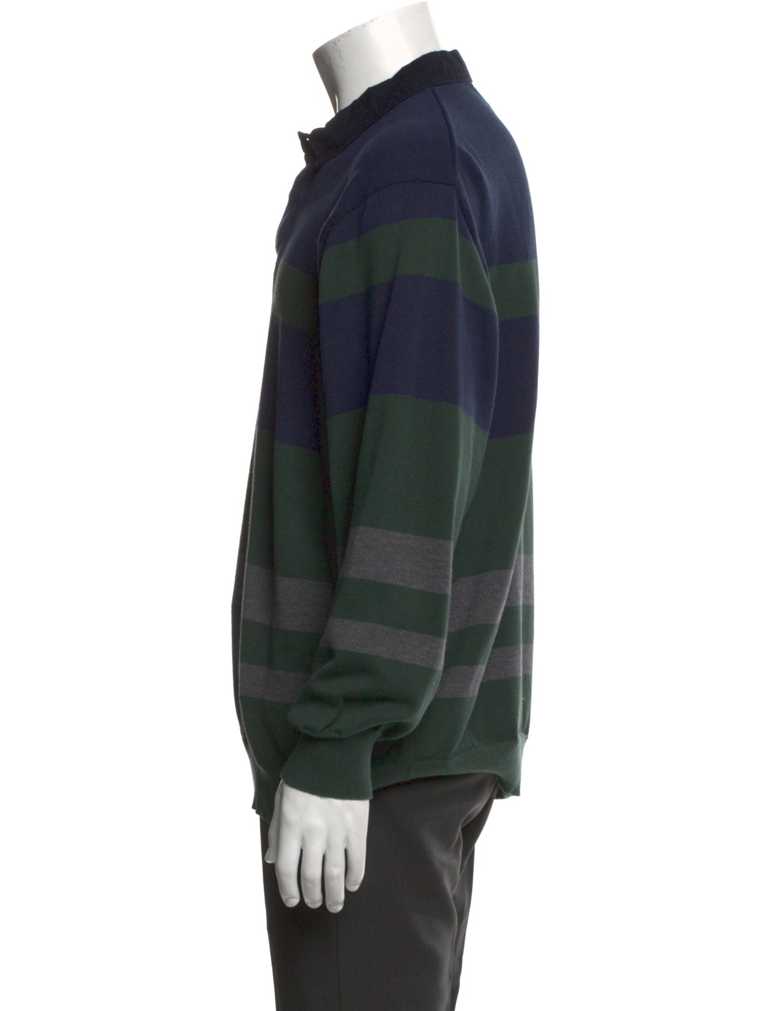 The North Face Purple Label Colorblock Pattern Collar Polo Shirt