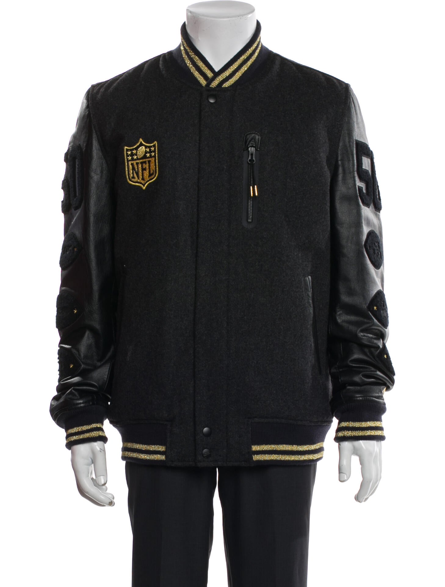 NFL x Nike Graphic Print Varsity Jacket w/ Tags