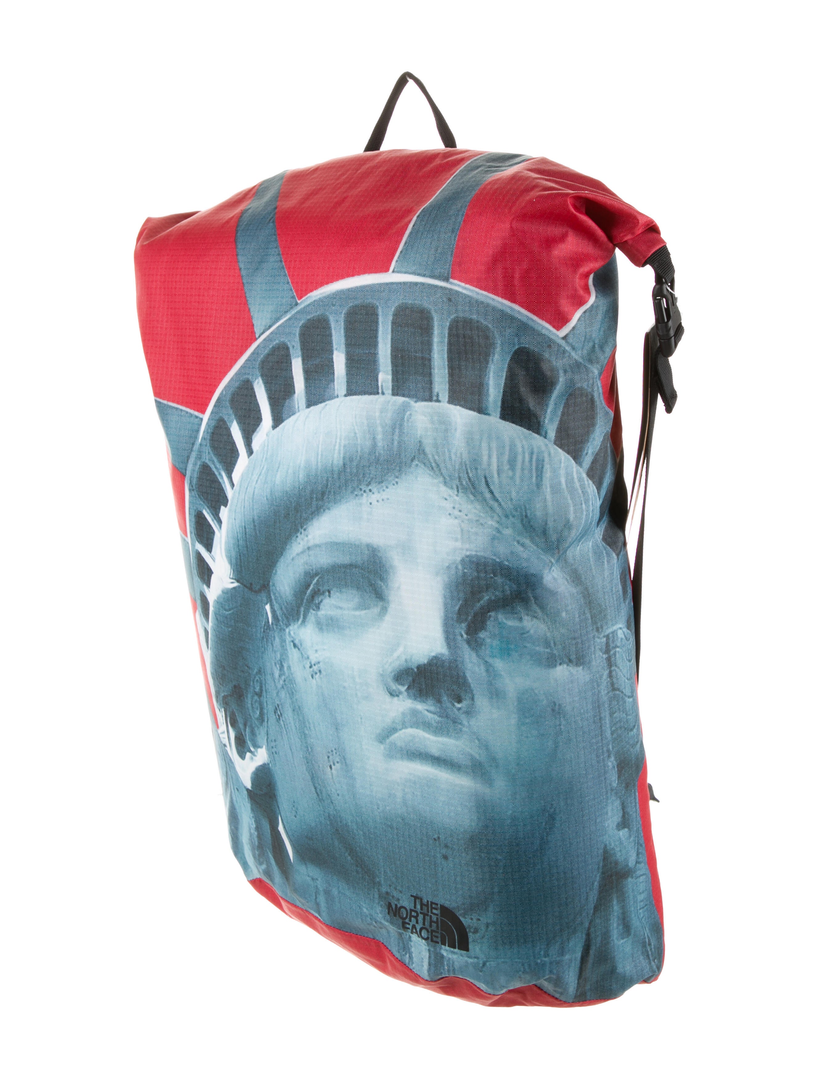 The North Face x Supreme Statue Of Liberty Backpack Red Backpacks