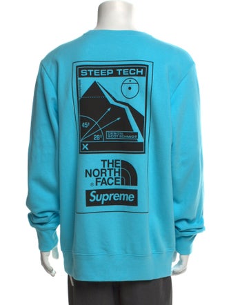 The North Face x Supreme Steep Tech Graphic Print Sweatshirt
