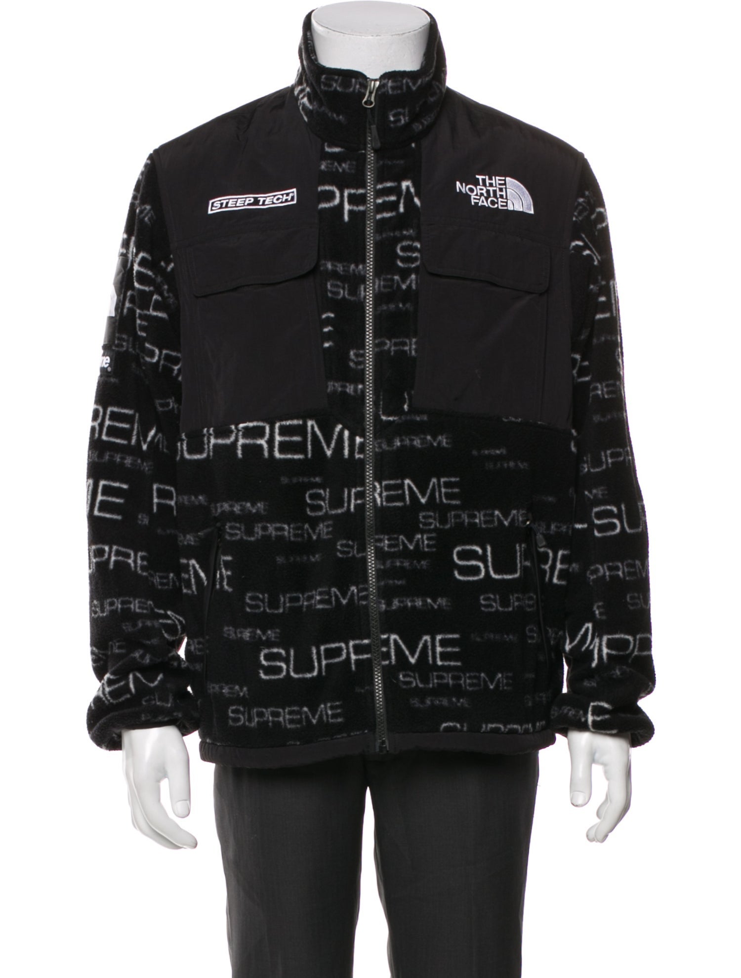 The North Face x Supreme 2021 Steep Tech Fleece Utility Jacket