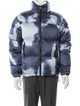 The North Face x Supreme 700 Fill Nuptse Bleached Denim Tie-Dye Print Puffer Coat