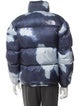 The North Face x Supreme 700 Fill Nuptse Bleached Denim Tie-Dye Print Puffer Coat