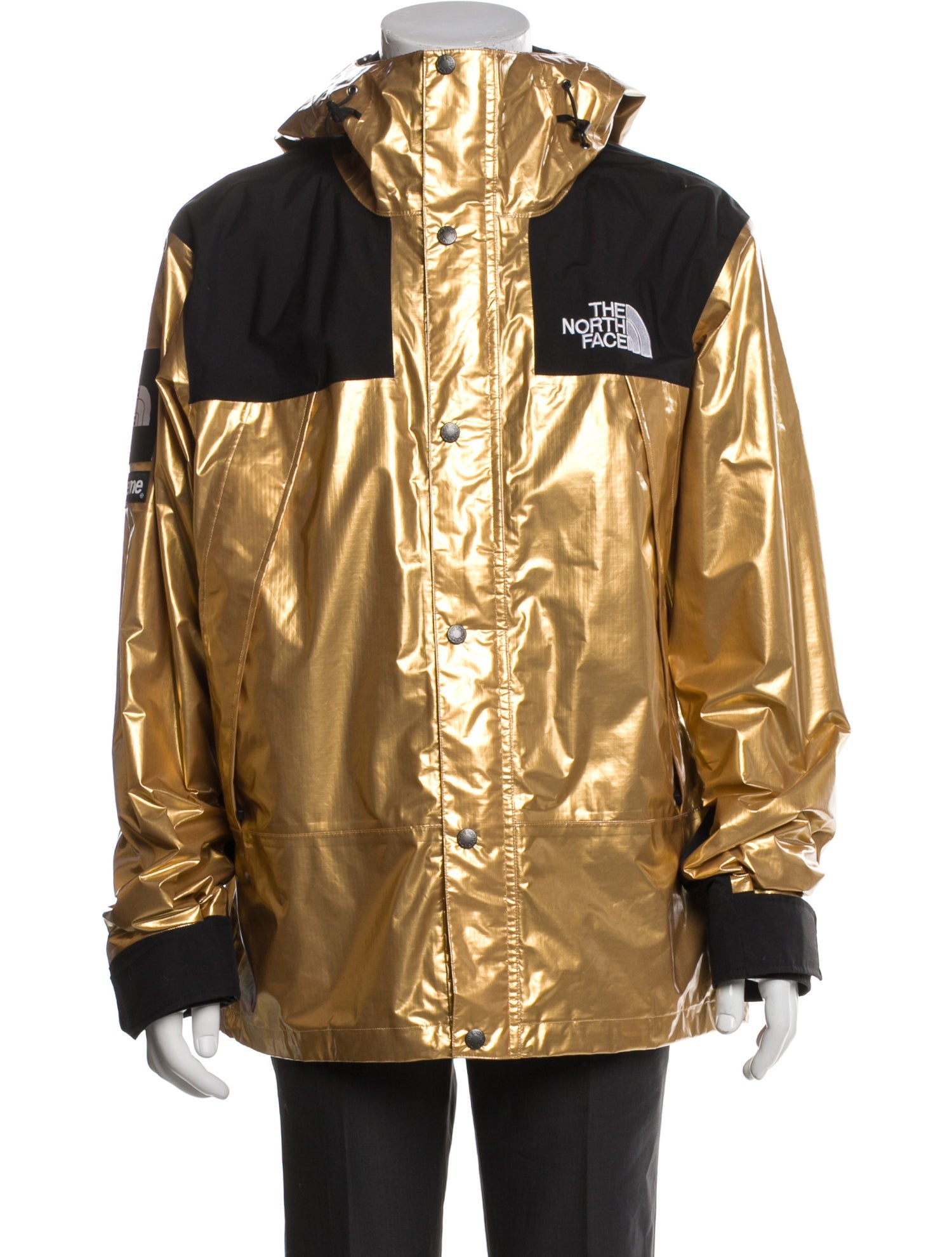 The North Face x Supreme Colorblock Pattern Parka