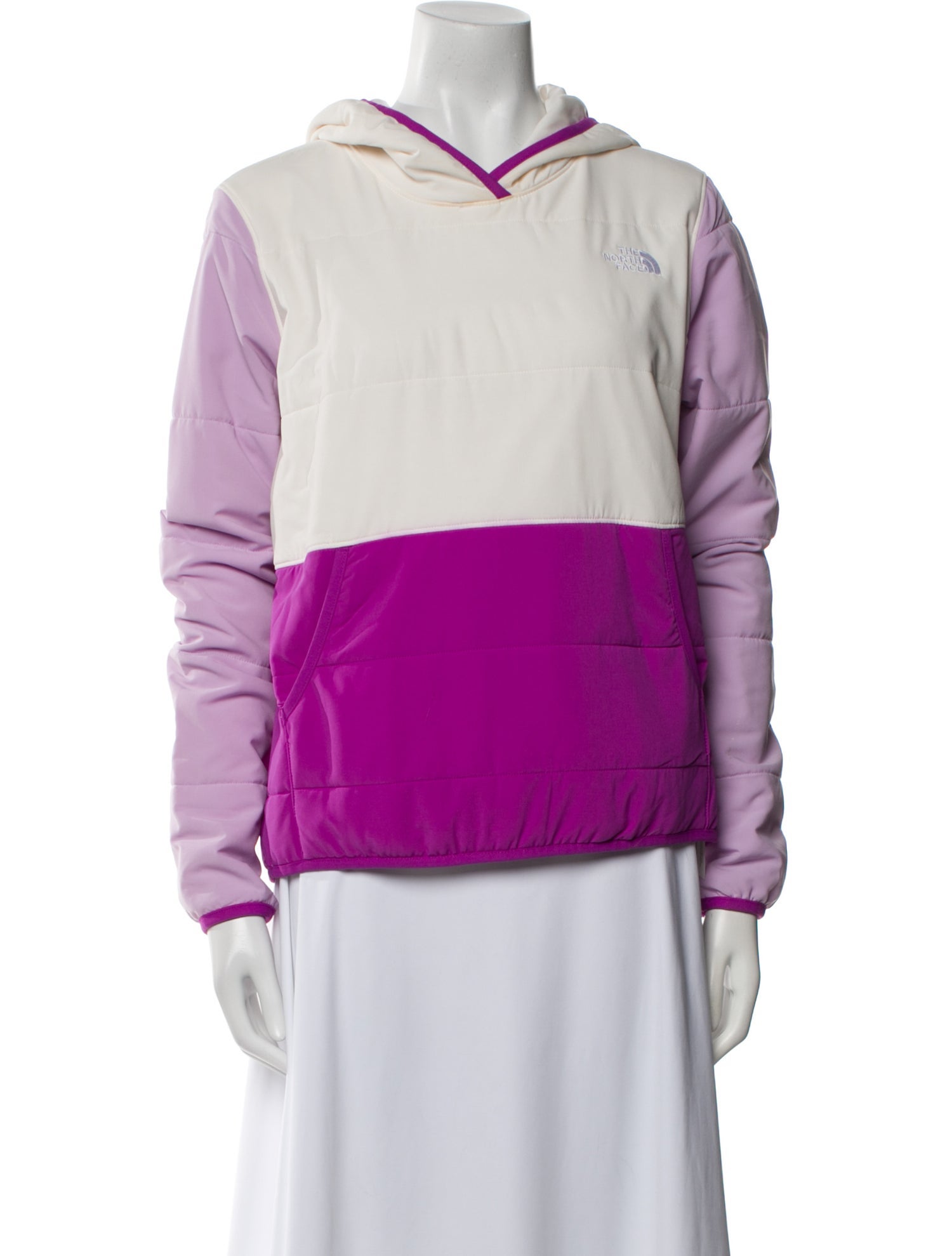 The North Face Colorblock Pattern Bomber Jacket