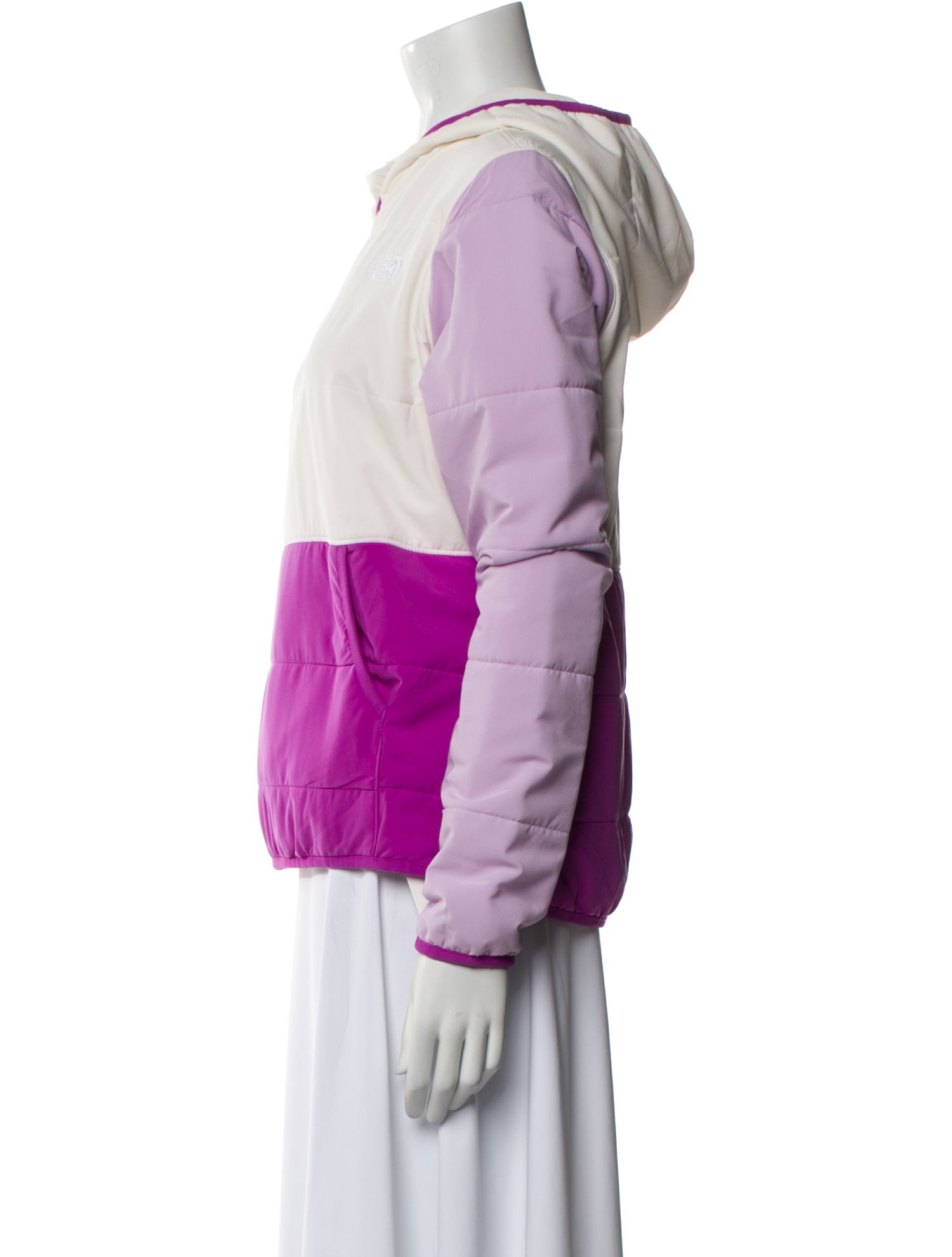 The North Face Colorblock Pattern Bomber Jacket