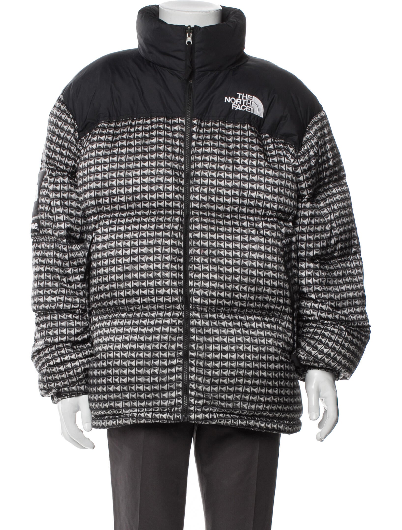 The North Face x Supreme 2021 Studded Nuptse Puffer Coat