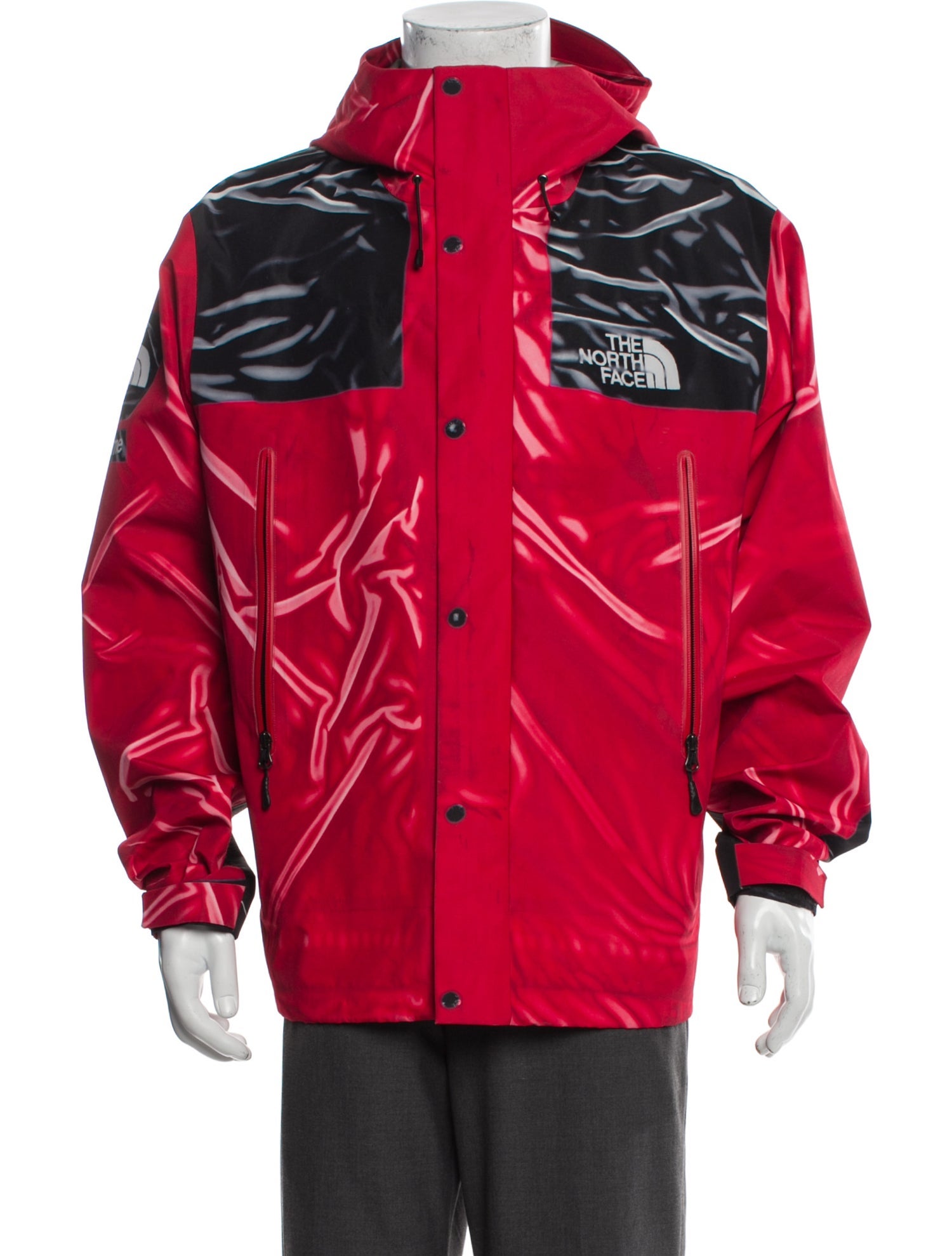 The North Face x Supreme 2023 Printed Taped Seam Shell Trompe L'oeil Windbreaker