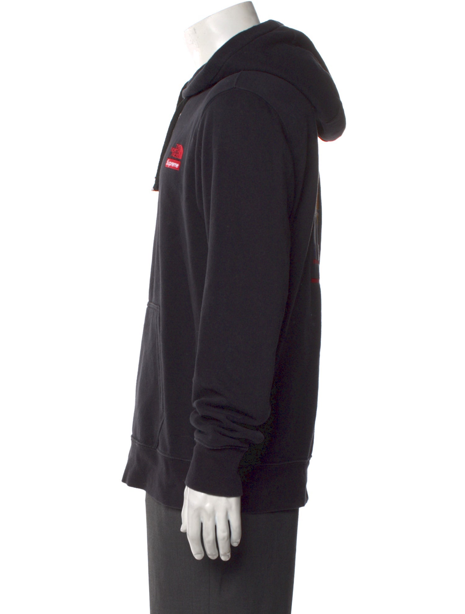 The North Face x Supreme 2019 Crew Neck Hoodie - Black Sweatshirts