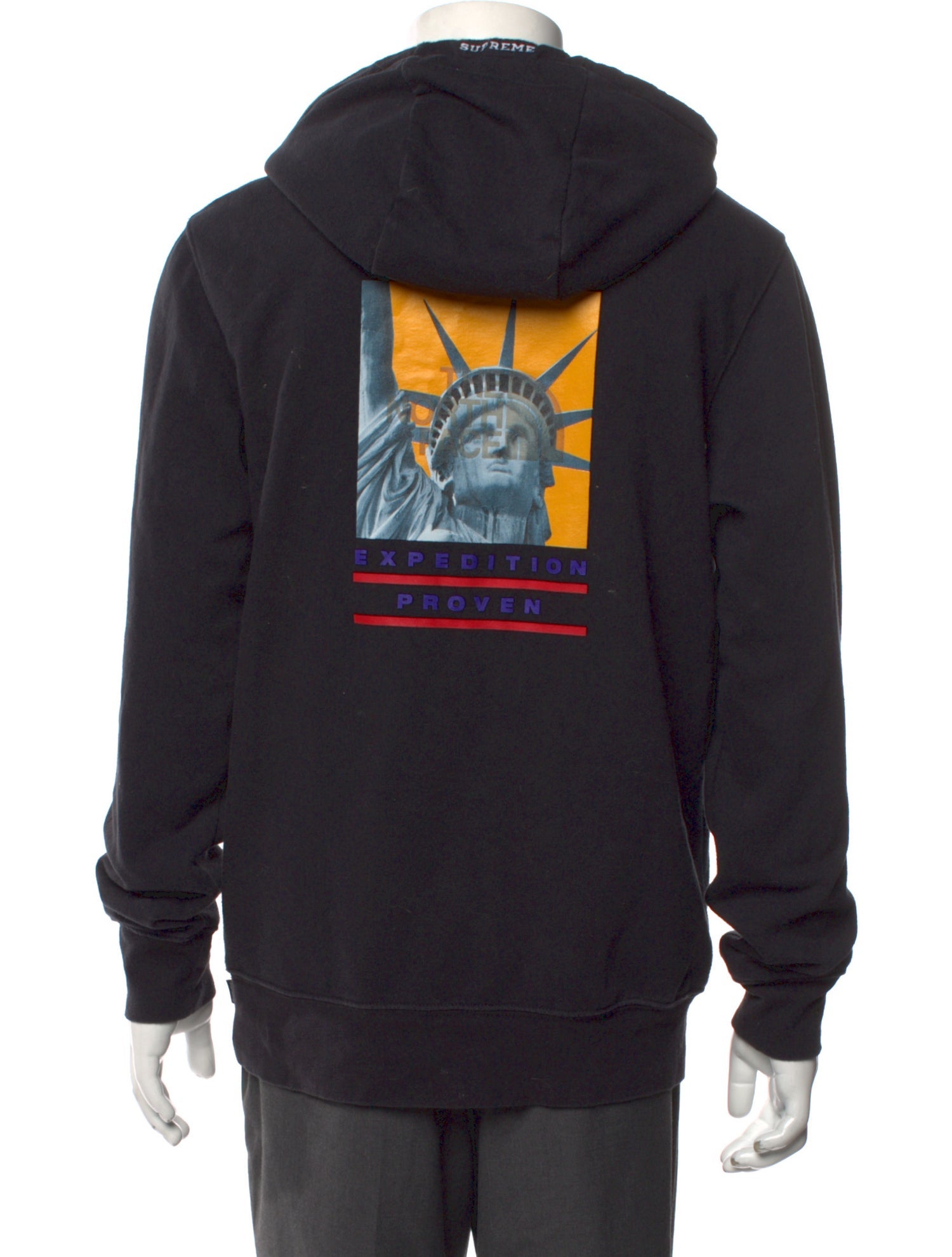 The North Face x Supreme 2019 Crew Neck Hoodie - Black Sweatshirts