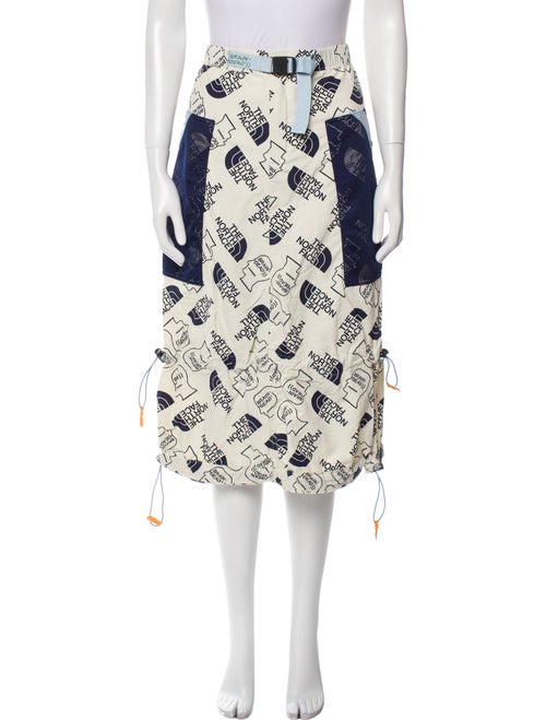 The North Face x Brain Dead Printed Midi Length Skirt