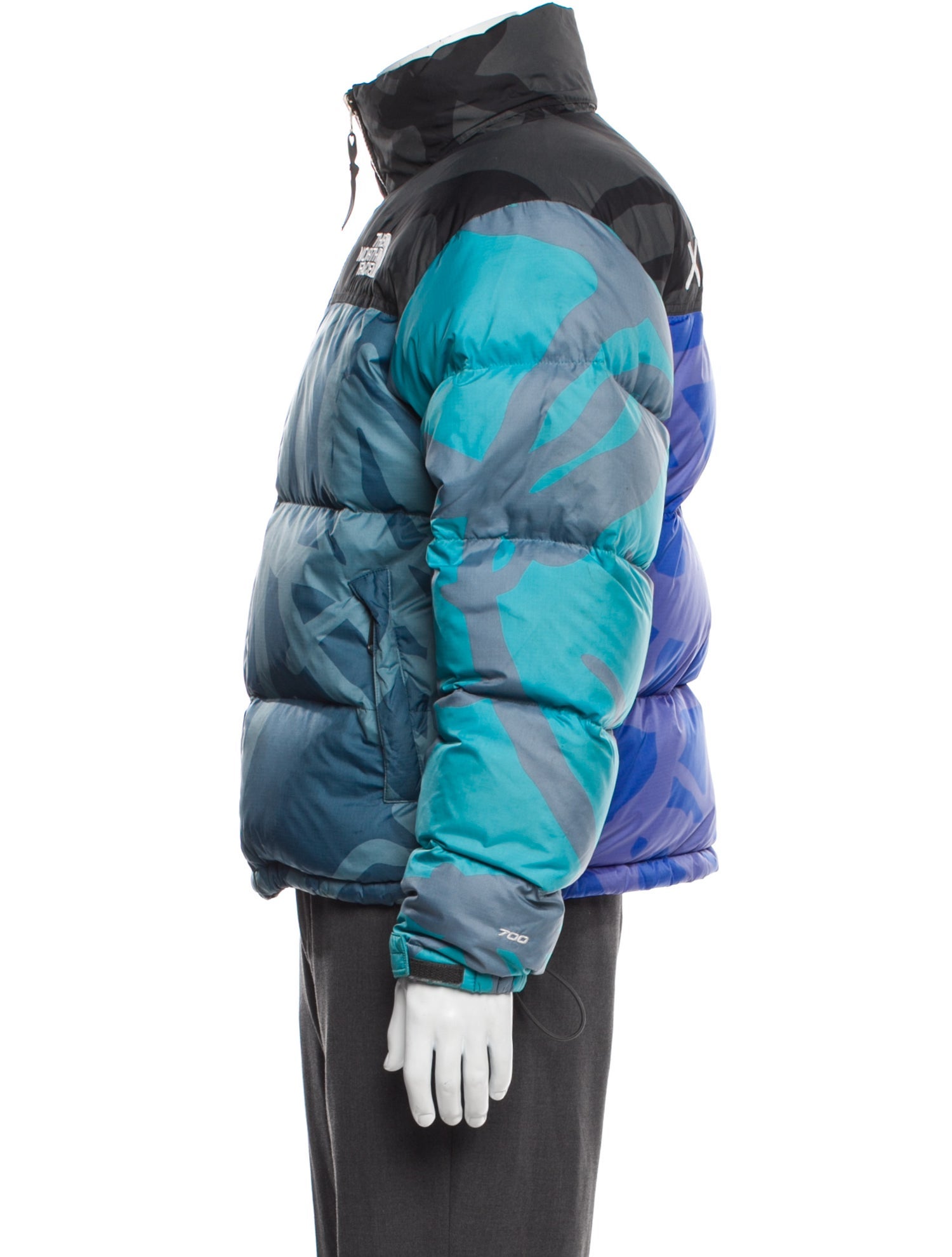 The North Face x KAWS Graphic Print Puffer Coat