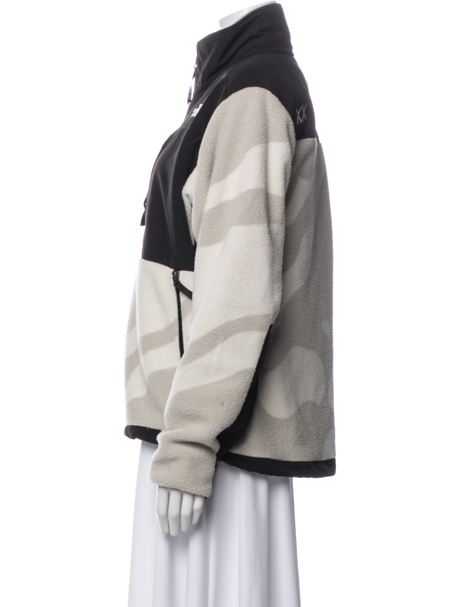 The North Face x KAWS Colorblock Pattern Bomber Jacket